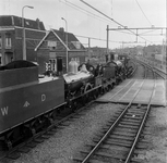 125599 Afbeelding van het terugbrengen van de stoomlocomotieven van het Nederlands Spoorwegmuseum (Maliebaanstation) te ...